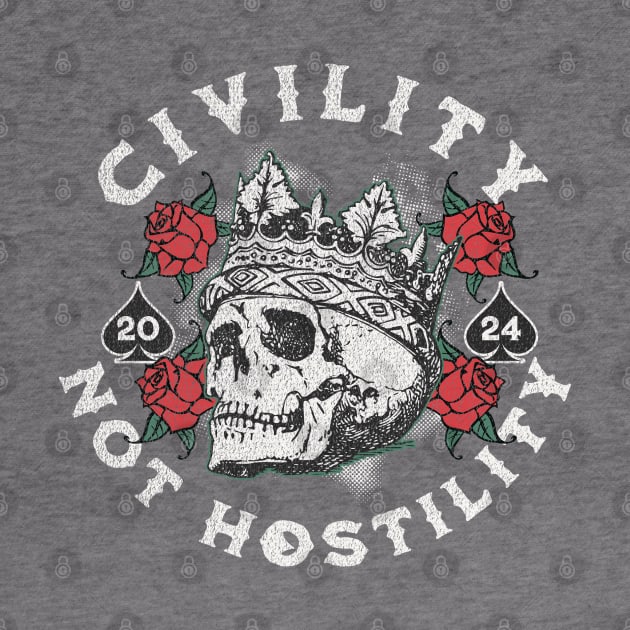 Civility Not Hostility by Pixels, Prints & Patterns